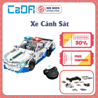 Đồ Chơi Lắp Ráp Điều Khiển Xe Cảnh Sát - CADA C51006W