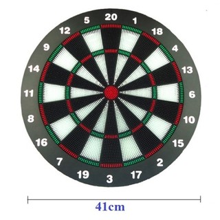 Bảng phi tiêu mũi nhựa an toàn 17 inches, để bàn và treo tường tiện dụng