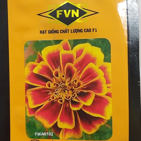 Hạt Giống Vạn Thọ Pháp Lùn FVN 102 (100 Hạt)