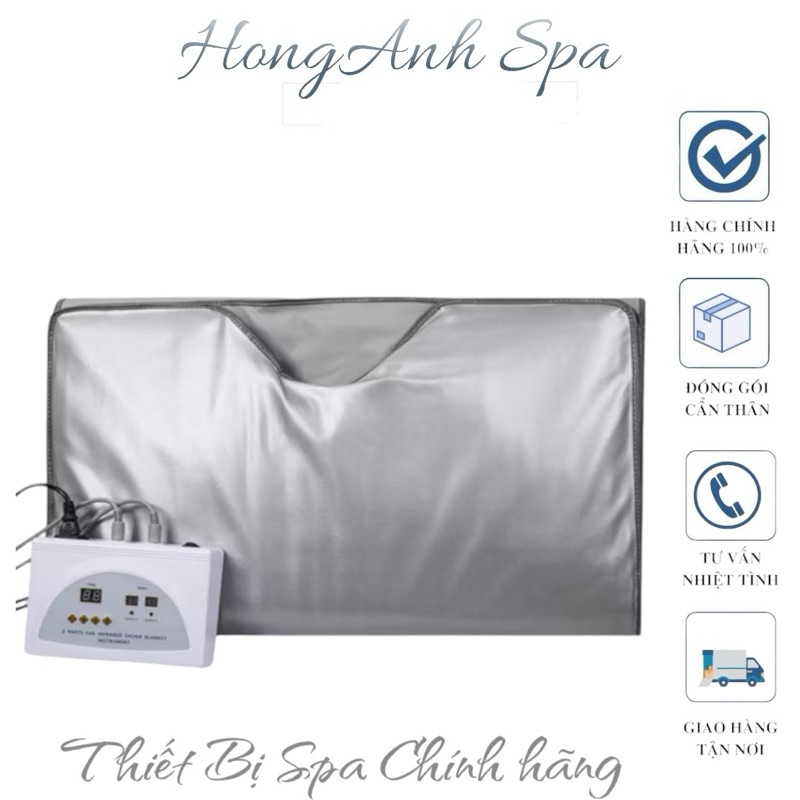 Chăn điện giảm béo hấp trắng