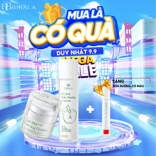Combo BIBALA - Bao Gồm Nước Dưỡng Essence 8% PHA + Kem Dưỡng SKIN BARRIER CALMING CREAM