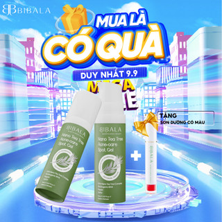 Combo 2 chai GEL Chấm mụn Tràm Trà BIBALA NANO TEA TREE ACNE-CARE SPOT GEL 15ML