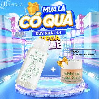 Nước Tẩy Trang BIBALA Lành tính, Giúp Dịu da, Giảm viêm DEEP PURIFYING CLEANSING WATER BIBALA 300ML