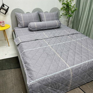 Bộ drap cotton Hàn Quốc 100%cotton( 1 ga, 2 bao gối nằm, 1 bao ôm)
