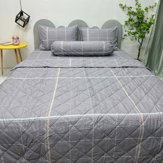 Bộ drap cotton Hàn Quốc 100%cotton( 1 ga, 2 bao gối nằm, 1 bao ôm)