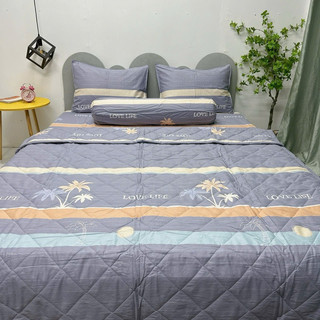 Bộ drap cotton Hàn Quốc 100%cotton( 1 ga, 2 bao gối nằm, 1 bao ôm)