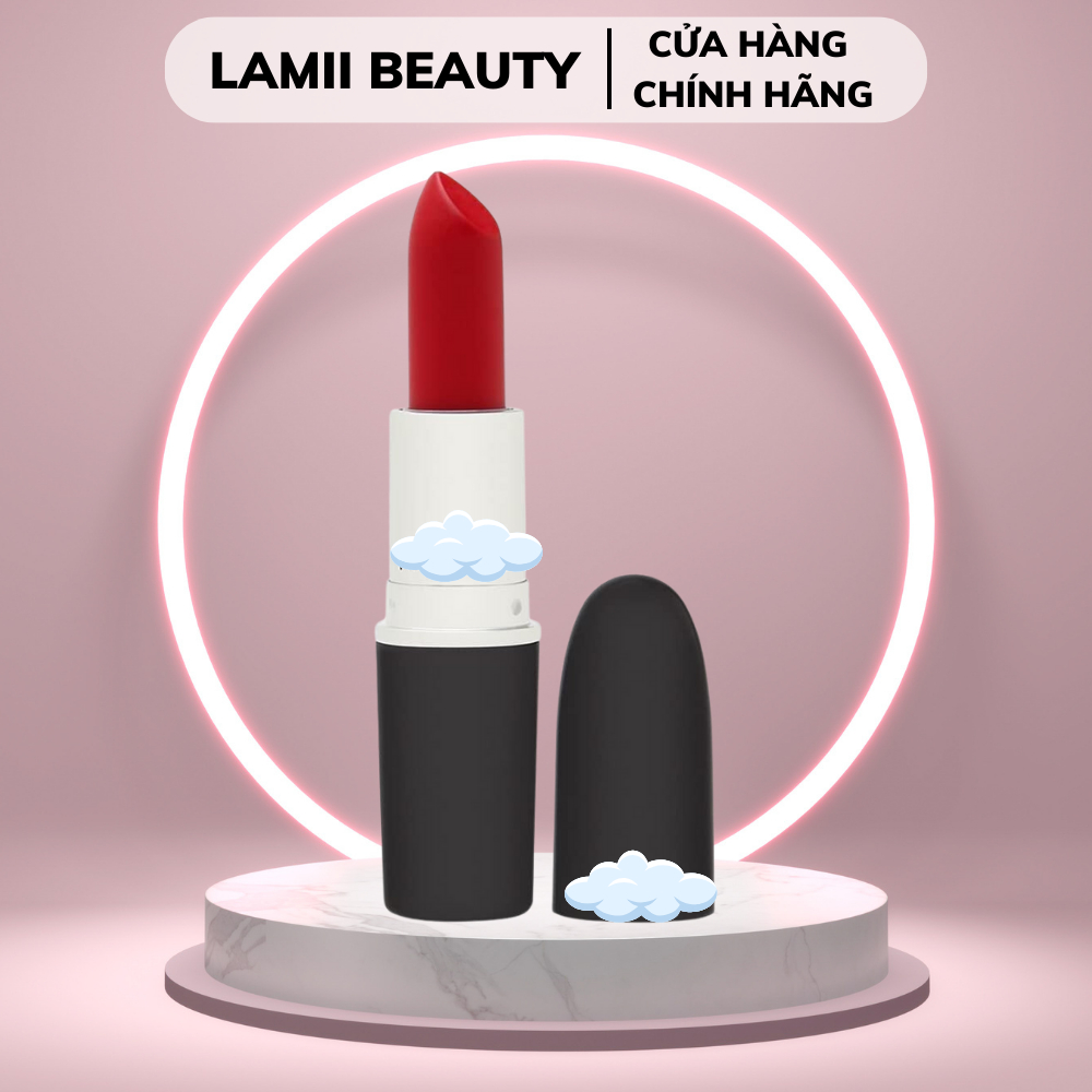 Son thỏi siêu lì Retro Matte Lipstick 707 Ruby W00 /Innisfree Fruity Squeeze - LAMII BEAUTY