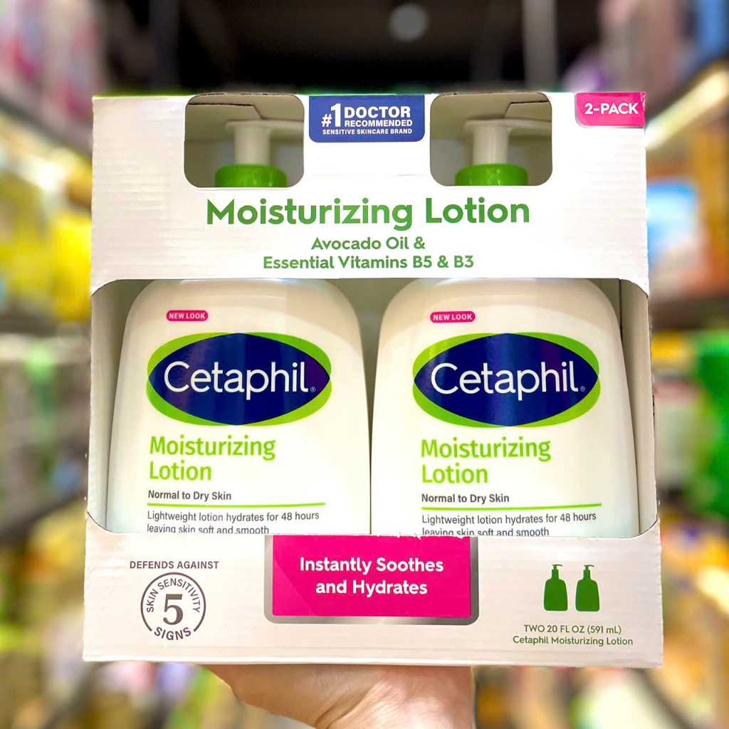 Sữa dưỡng ẩm toàn thân Cetaphil Moisturizing Lotion Hàng Nhập Mỹ