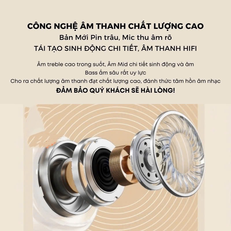 Tai nghe Bluetooth Hoco EW43 chính hãng cao cấp pin 8h định vị đổi tên cảm ứng dùng cho mọi dòng máy,Tai nghe không dây | BigBuy360 - bigbuy360.vn