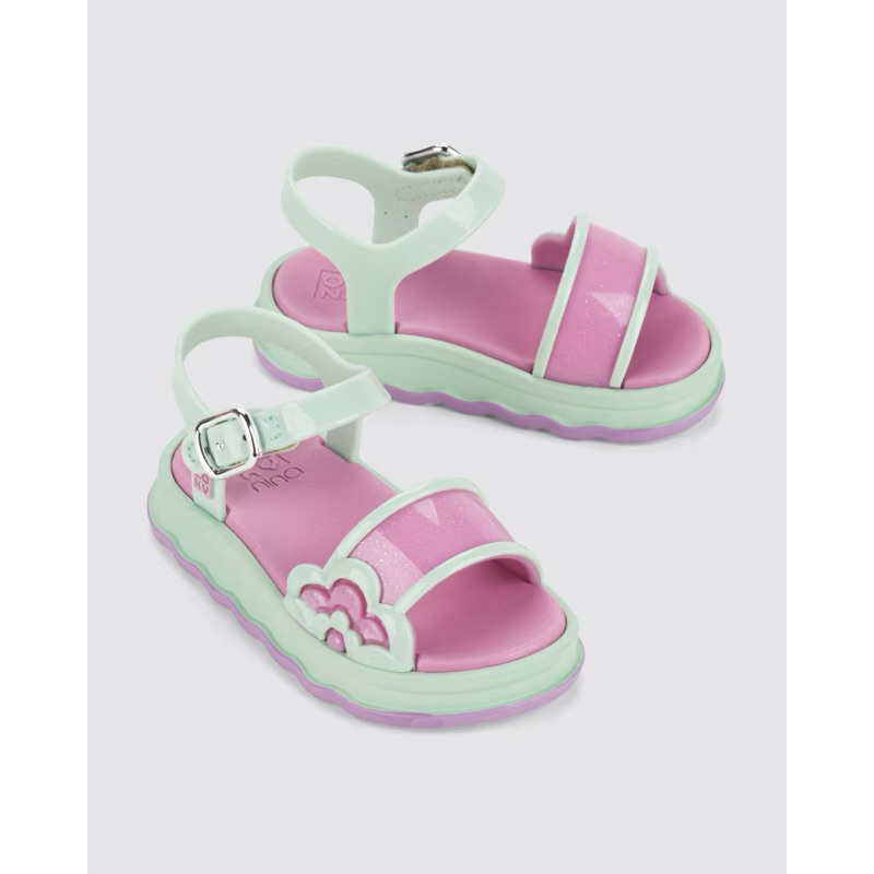 Sandal Zaxy Fofurinha Chính hãng cho bé gái ( Green )