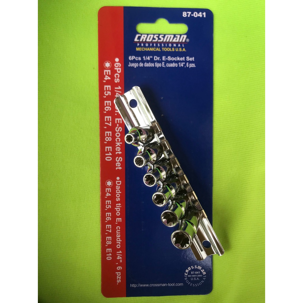 bộ Tuýp E hình sao 6pc