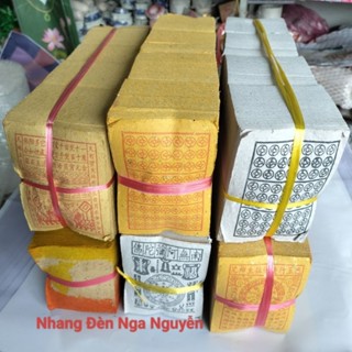   Cây lớn 1,2 kg Giấy tiền tán xu vàng trắng thanh y thiên khối,nhãn sanh bạc súc 