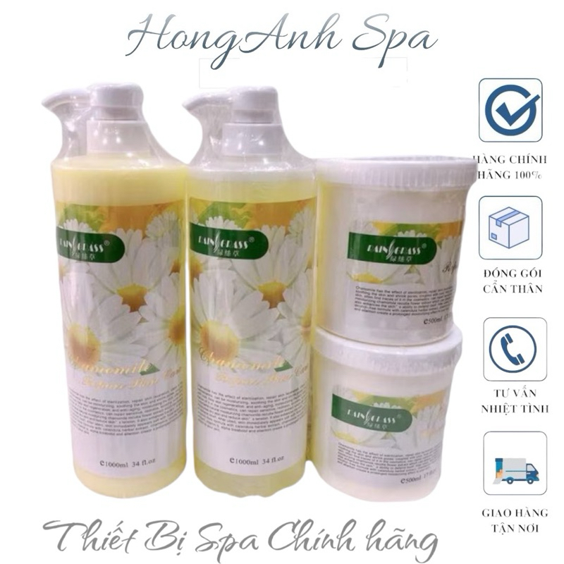 [SIÊU SALE] Bộ chăm sóc da hoa cúc chuyên dùng cho spa