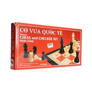 BỘ CỜ VUA NAM CHÂM, bộ cờ vua nam châm hít chặt lên bàn