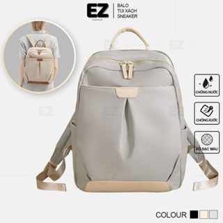 Balo nữ thời trang cao cấp EZ BALO BLN25 Cặp đi học nữ chống nước đựng laptop 14 inch công sở
