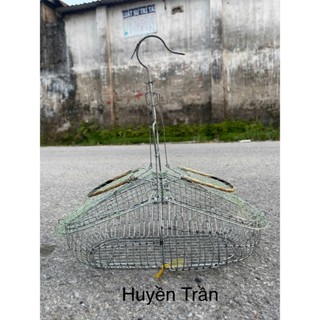 Lồng bẫy chim vành khuyên, hút mật chất liệu kẽm hàng Sài gòn chốt kim siêu nhạy cao cấp