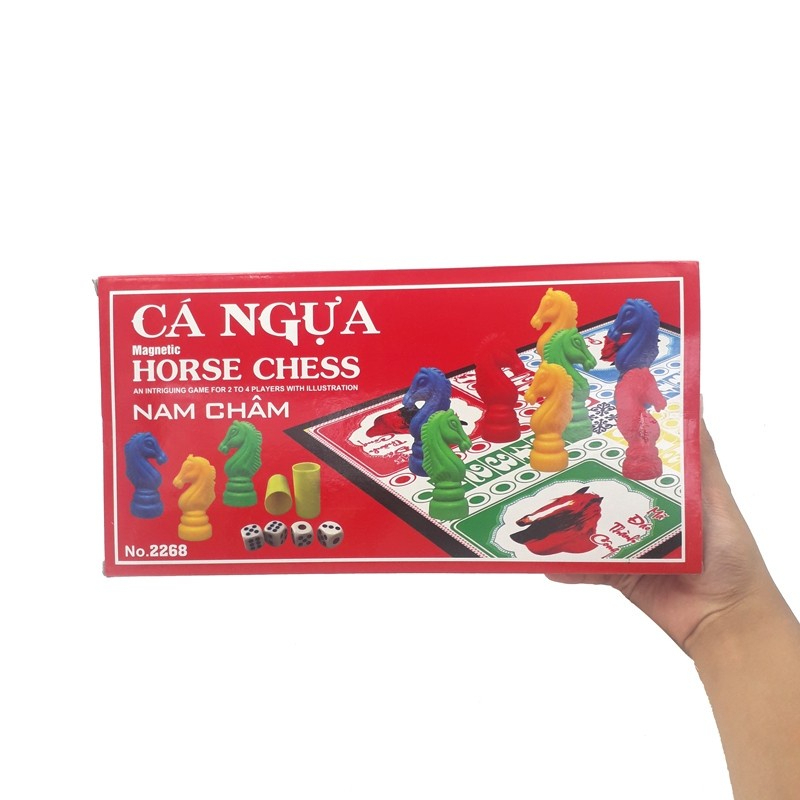 Trò chơi cờ vua ,cá ngựa ( nam châm), bộ cờ cá ngựa nam châm