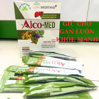 Gói Uống Giải Độc Gan ALCO – MED Giảm Buồn Nôn, Mệt Mỏi Hộp 20 gói