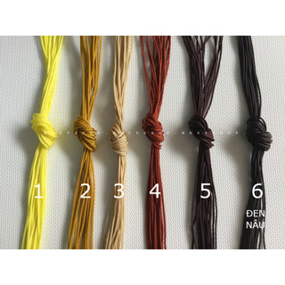 BÓ 10 MÉT dây dù thắt vòng 0,8mm (mã số 14-32) [nguyên liệu handmade]
