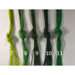 BÓ 10 MÉT dây dù thắt vòng 0,8mm (mã số 14-32) [nguyên liệu handmade]
