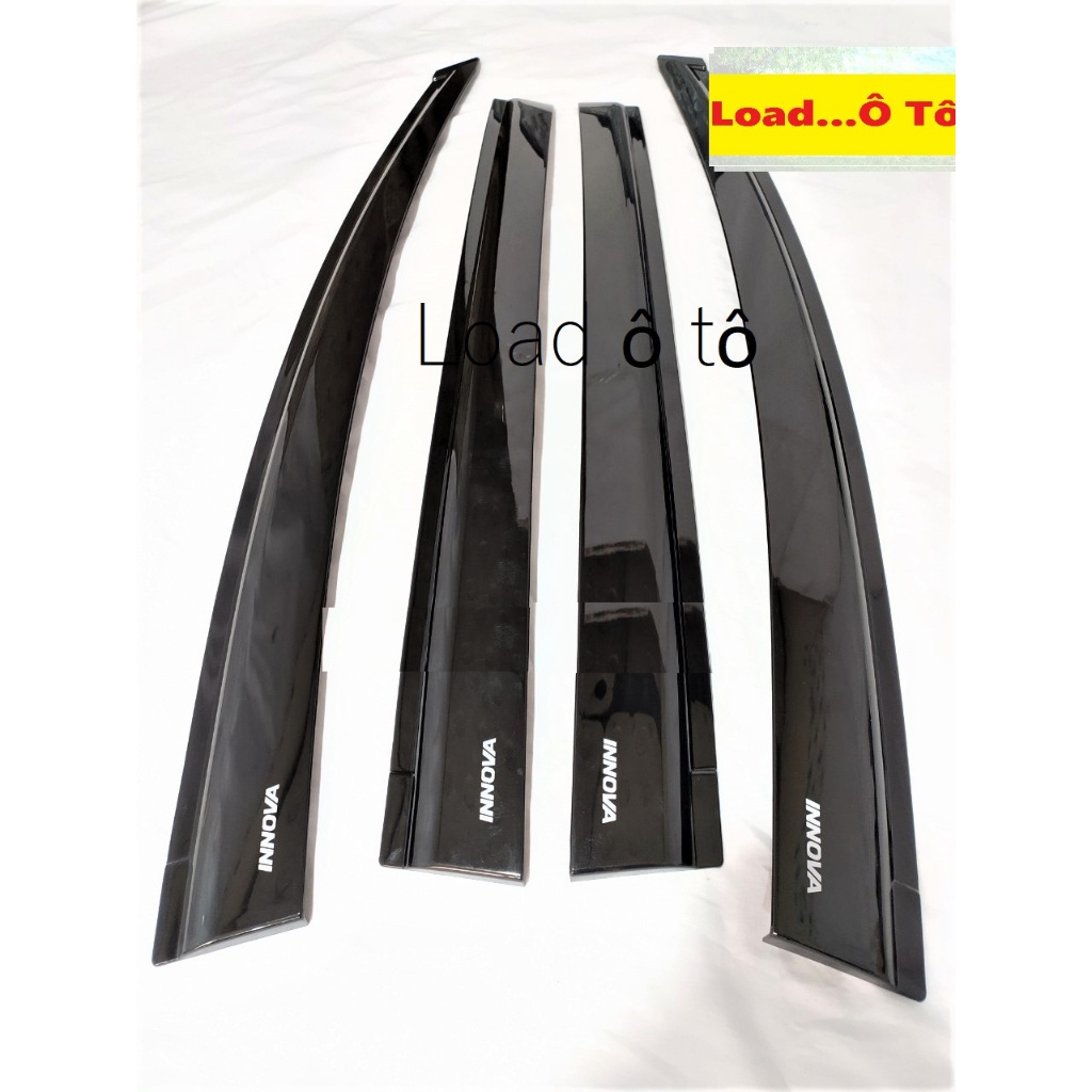 Vè Che Mưa Xe Toyota Innova 2025-2006 Mẫu Vè Đen Hàn Quốc Cao Cấp