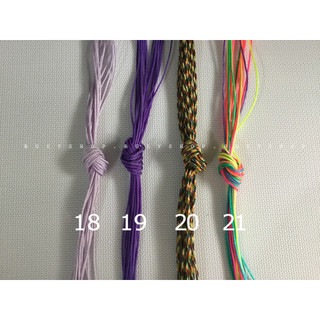 [32 MÀU] Bó 10 mét dây dù 0,8mm làm vòng tay thủ công [nguyên liệu handmade]