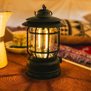  Đèn lều cắm trại dã ngoại ngoài trời sạc USB  đèn măng xông đèn bão ,du lịch di động mang theo tiện lợi 