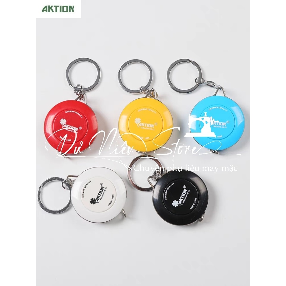 Thước cuộn hiệu Aktion 150cm(60inch) màu ngẫu nhiên.
