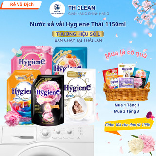 Nước xả vải Hygiene Thái Lan 1100ml, 1300ml, 2000ml, xả vải Hygiene chính hãng giúp quần áo phẳng phiu  - TH Clean
