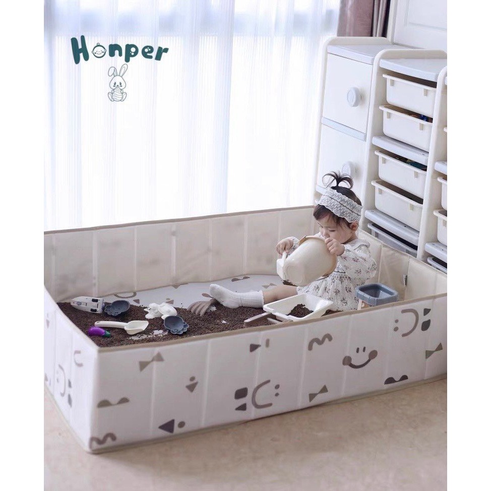 Bể bóng gấp gọn đa năng cao cấp chính hãng Honper cực xinh yêu, an toàn cho bé HP -629 chưa có bóng