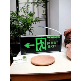 Đèn Exit - Đèn Thoát Hiểm - Đèn Chỉ Lối Thoát 2 Mặt