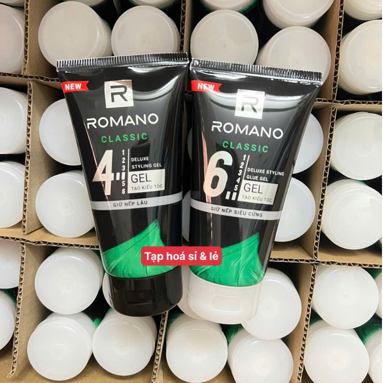 Gel Tạo Kiểu Tóc Romano Classic 150g