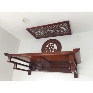 kệ thờ phật gỗ sồi 61cm