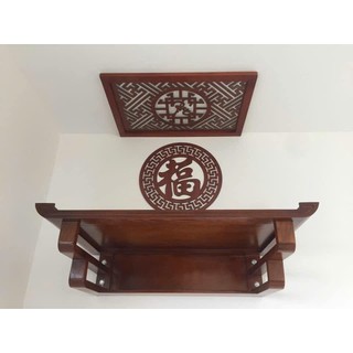 kệ thờ phật gỗ sồi 61cm