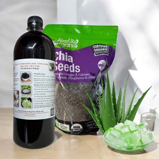 COMBO 28 ly trà bí đao An Nhiên - gồm cốt bí đao - hạt chia - nha đam