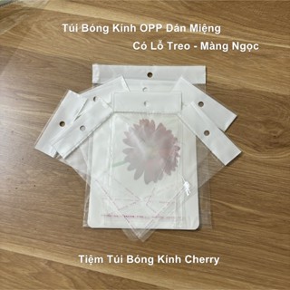 1KG- Túi dán miệng có lỗ treo, túi màng ngọc, túi đựng ốp điện thoại, túi bóng kính OPP có lỗ treo