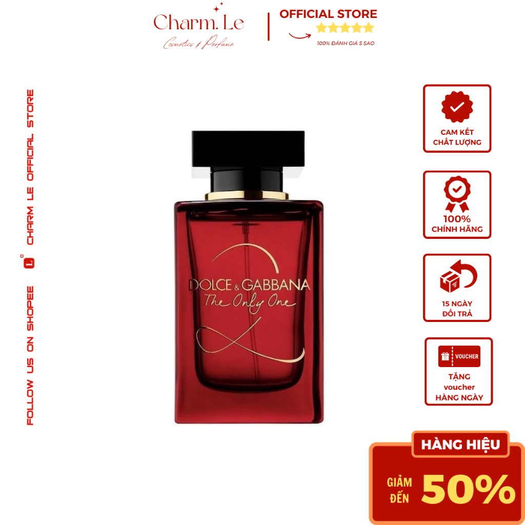 [Chính Hãng] Nước hoa D&G The Only One 2 CHIẾT 5ML/10ML