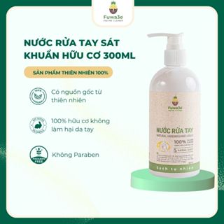  Nước Rửa Tay Sát Khuẩn Fuwa3e Hữu Cơ Tinh Dầu Enzyme Sinh Học An Toàn Cho Da 300 ml 