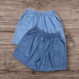 Quần đùi jean giấy lụa