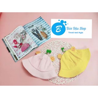 Mũ Bucket Vải Mầm Cây/ Mầm Vịt
