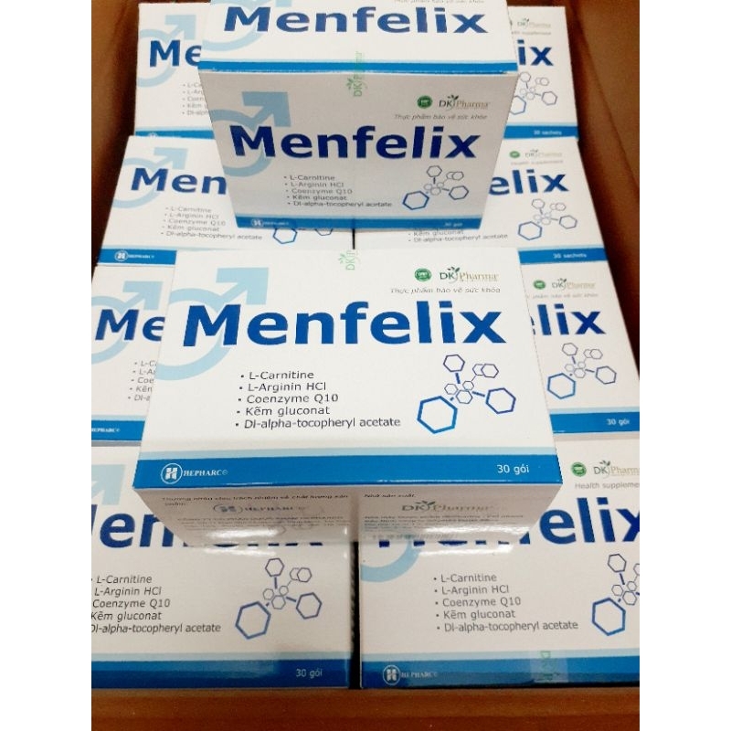 Menfelix Bổ tinh trùng, Hỗ trợ tăng cường sinh lý nam giới, bổ thận, tăng thụ thai dành cho nam giới