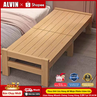 không cần cài đặt giường gấp gọn Giường ghép Gỗ Thông Mới Giường Ngủ Đẹp Chất Lượng gỗ thật 100% 1m8