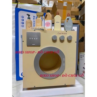 Đồ chơi máy giặt bằng gỗ cho bé - 𝐁𝐈𝐊𝐎 𝐒𝐇𝐎𝐏