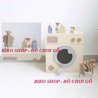 Đồ chơi máy giặt bằng gỗ cho bé - 𝐁𝐈𝐊𝐎 𝐒𝐇𝐎𝐏