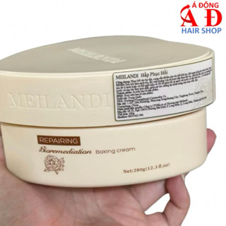  Thanh lý nghỉ bán  Kem hấp ủ tóc sinh học Meilandi Bioremediation Repairing hair mask siêu mềm mượt giảm xơ rối 280ml 