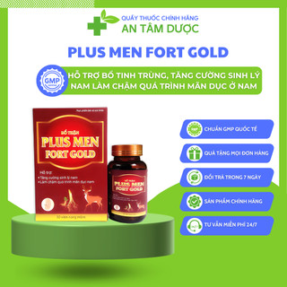 Bổ Thận Plus Men Fort Gold Hỗ Trợ Nâng Cao Khả Năng Sinh Lý Nam Giới, Cải Thiện Sức Khỏe Nam Giới