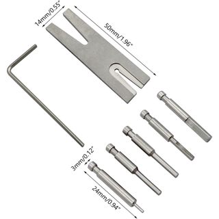 Cảo bạc đạn mini 8 món max trục 5mm nhé