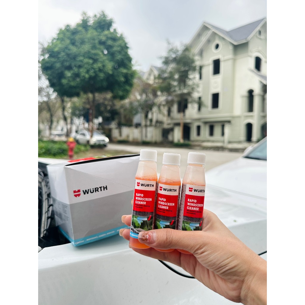 Nước rửa kính ô tô Wurth. Cam kết chính hãng 100%