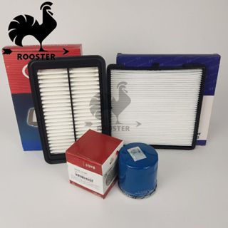 [Combo Morning] 3 sản phẩm: Lọc gió động cơ - Lọc gió điều hòa(máy lạnh) - Lọc nhớt(dầu) xe Kia Morning 2012 - 2021