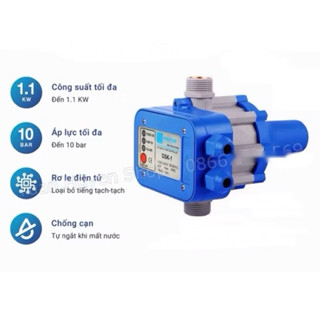 rơ le điện tử báo cạn báo đầy cho máy bơm nước chống cháy máy bơm sena/nagaky/MC-05